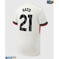 Moški Nogometni dresi Chelsea Jorrel Hato #21 Gostujoči 2025-26 Kratek Rokav